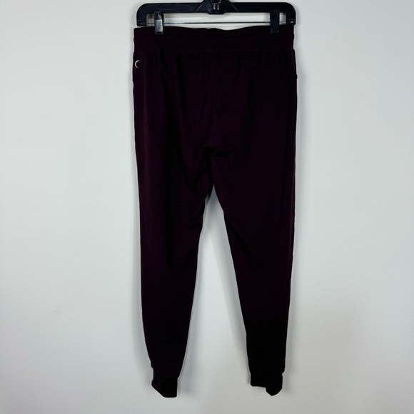 Zyia Plum Purple Athletic Joggers Sweats Loungewear Active - Picture 2 of 5